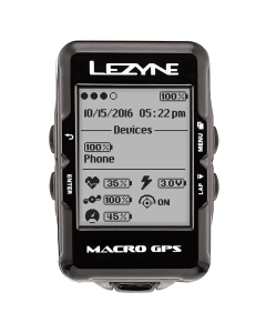 Cyclomètre Lezyne Macro GPS