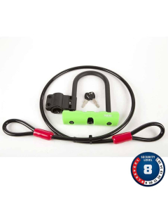 Abus Ultra 410 Mini Cable and Lock Combo