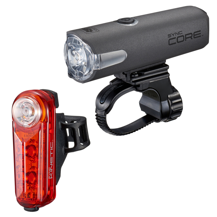 Cateye SYNC Core & SYNC Kinetic Light Set - Canada Bicycle Parts