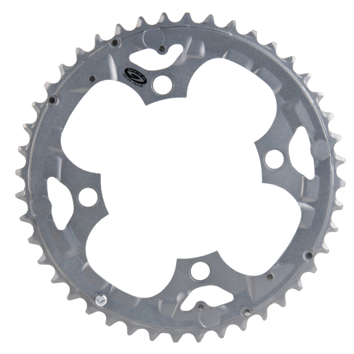 Shimano Corona 48T Deore FC-M530 Per Mountain Bike, Colore Nero