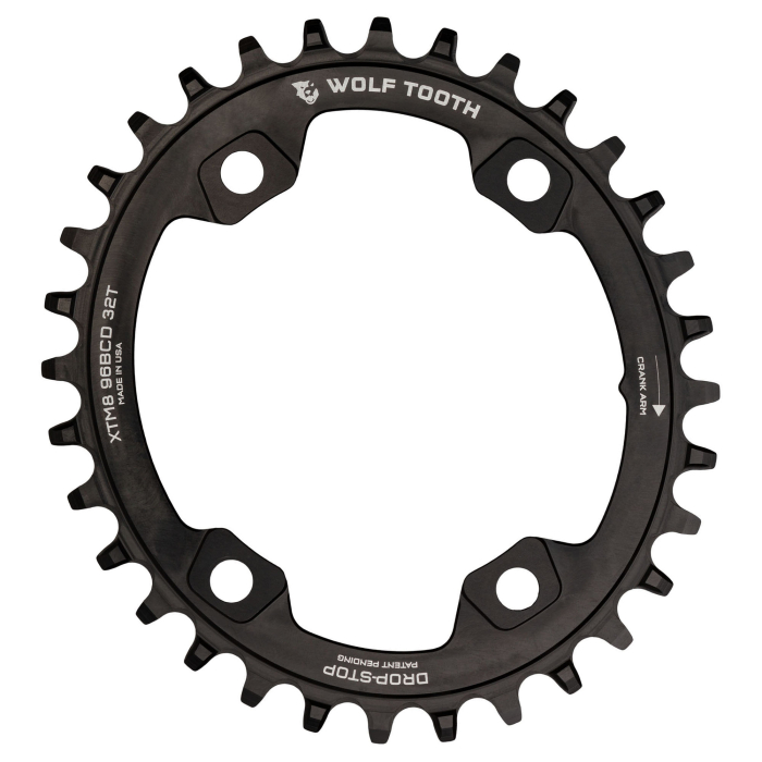 Wolf Tooth Components XT M8000 Powertrac Elliptical Chainring